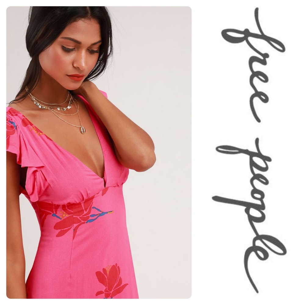 New FP She's A Waterfall Floral-print Maxi Dress - Picture 8 of 8